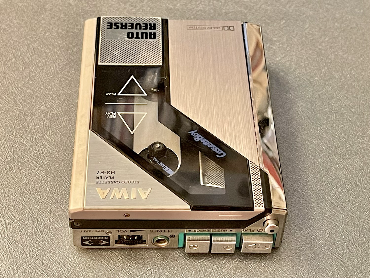 Aiwa HS-P7 CassetteBoy - Back to the Future Cassette Player | Just