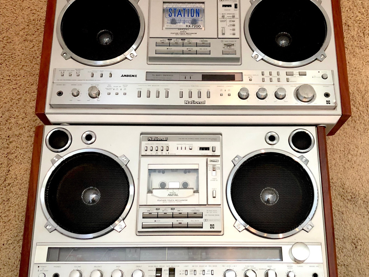 Panasonic National RX-7000 Boombox | Just-Cassette