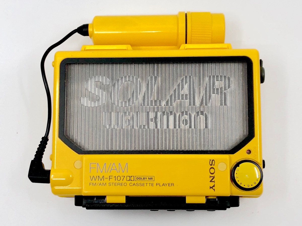 Sony SOLAR Sports Walkman WM-F107 Portable Cassette Player | Just