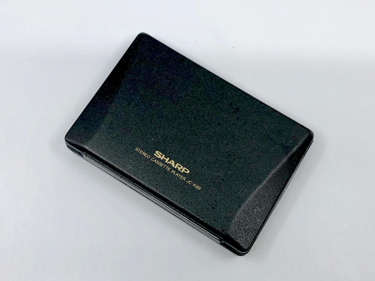 Sharp JC-K99 - The World's Lightest Portable Cassette Player