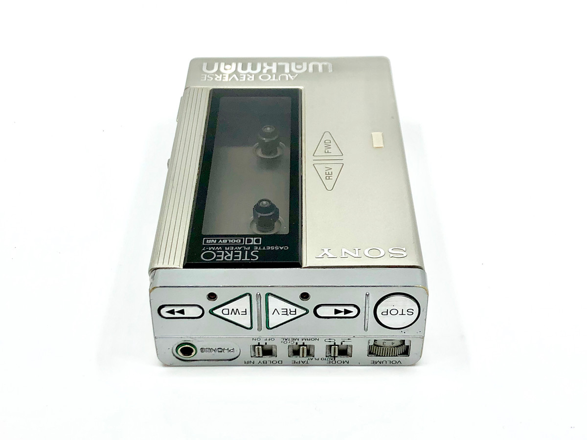 Sony Walkman WM-7 Silver Portable Cassette Player | Just-Cassette