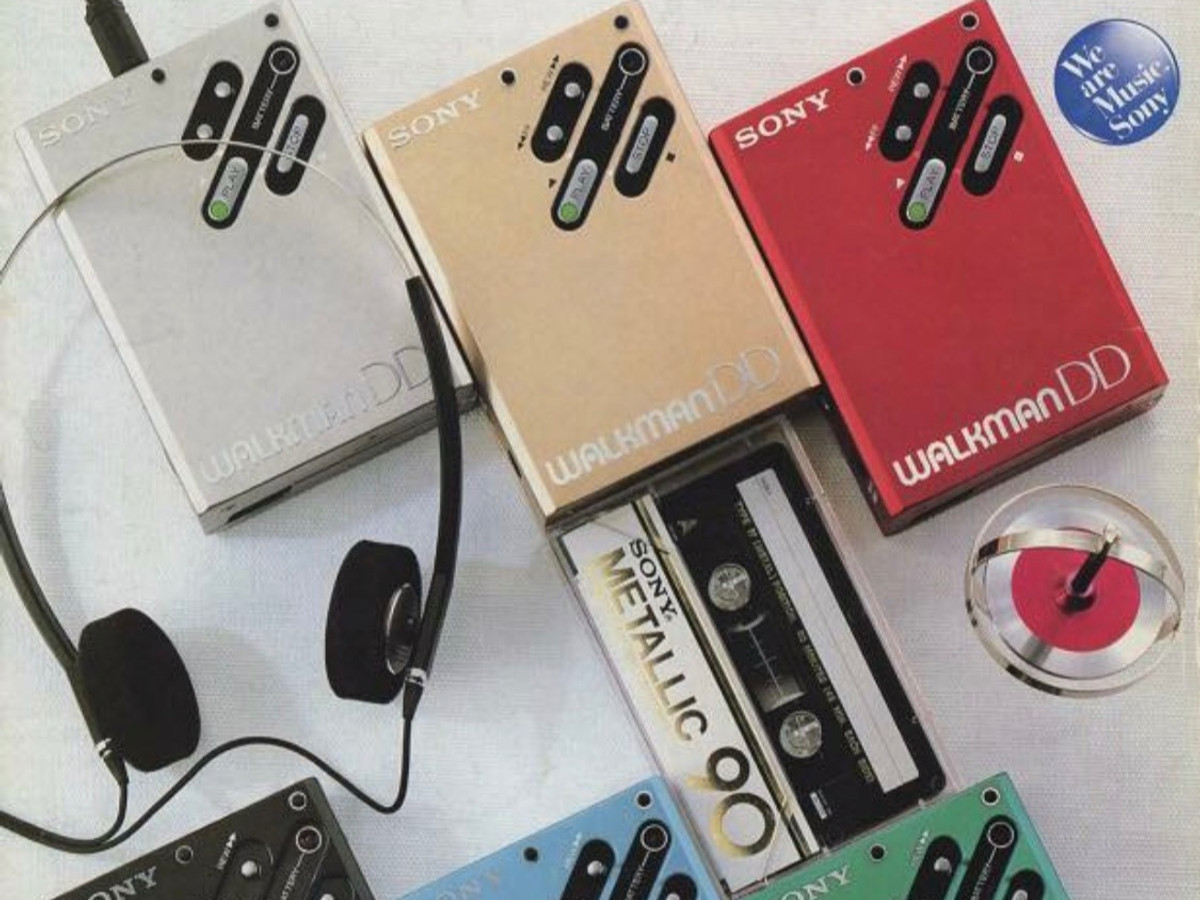 Sony Walkman WM-DD Complete Line Portable Cassette Player (All Six