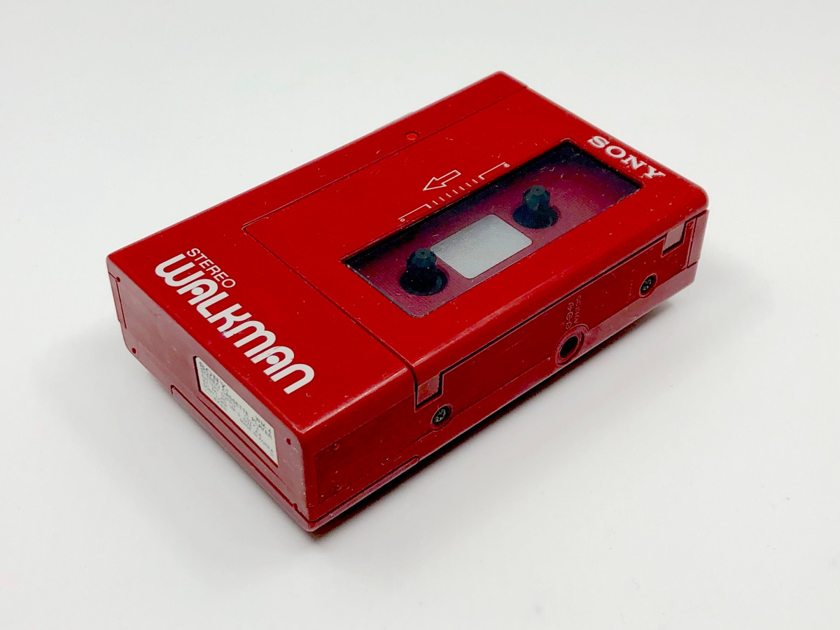 Sony Walkman WM-4 Red Portable Cassette Player | Just-Cassette