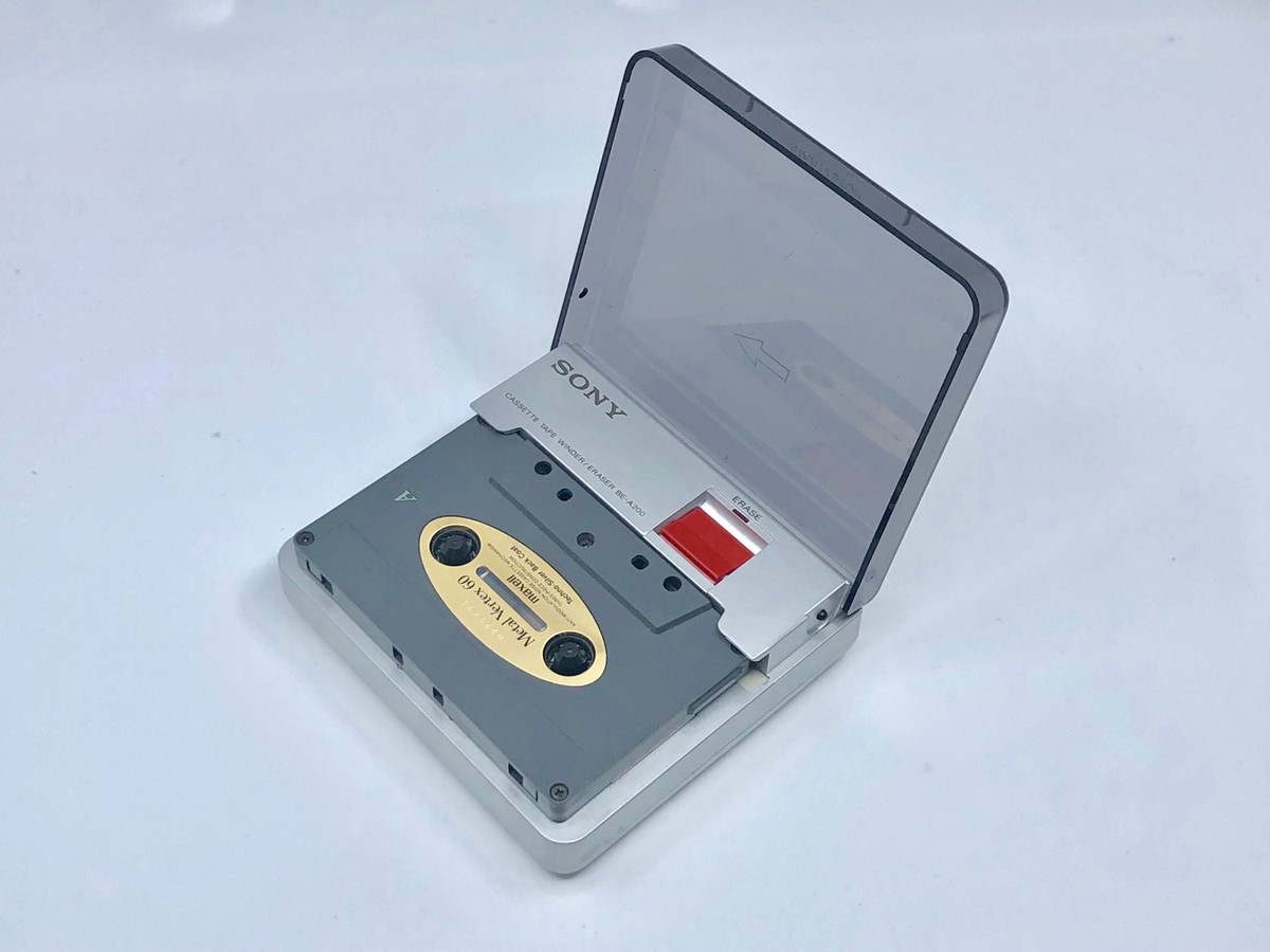Sony BE-A200 Winder Eraser (+Video) | Just-Cassette