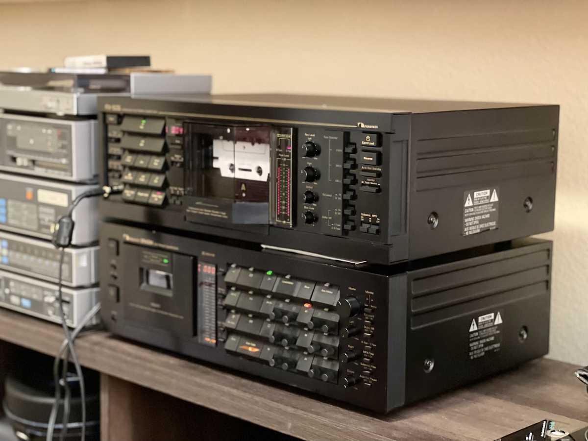 Nakamichi Dragon RX-505 and ZX9 Cassette Decks | Just-Cassette