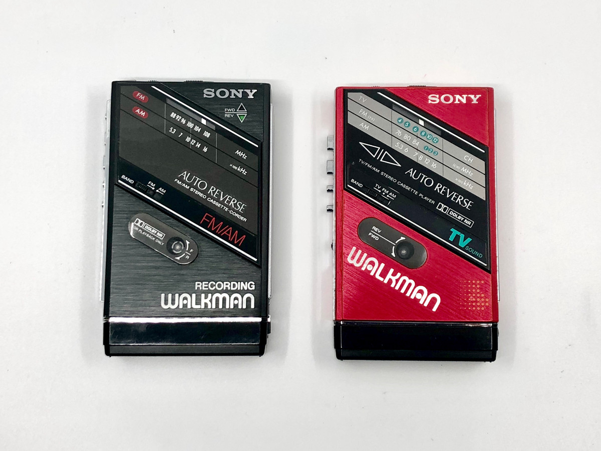 Sony Walkman WM-F102 Red Portable Cassette Player | Just-Cassette