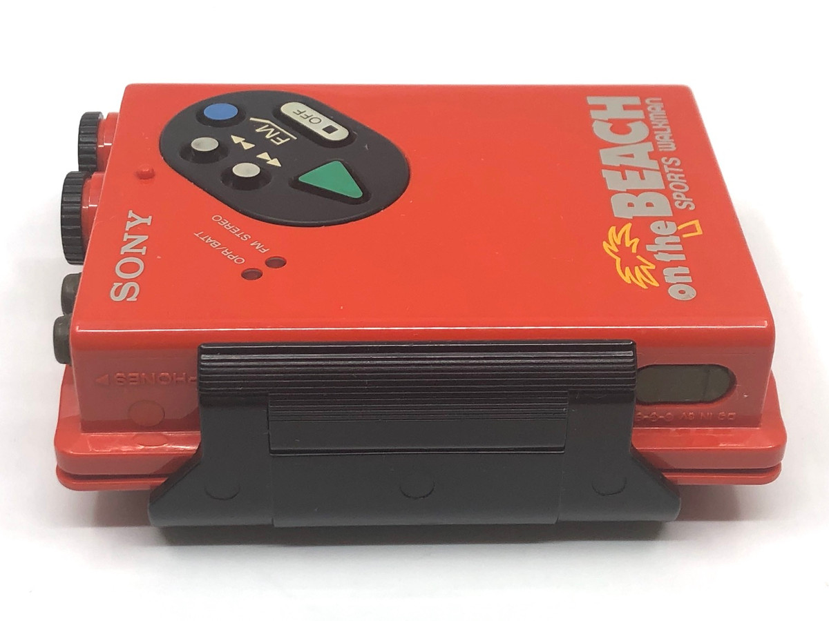 Sony Walkman WM-F5 Red On the Beach Edition | Just-Cassette
