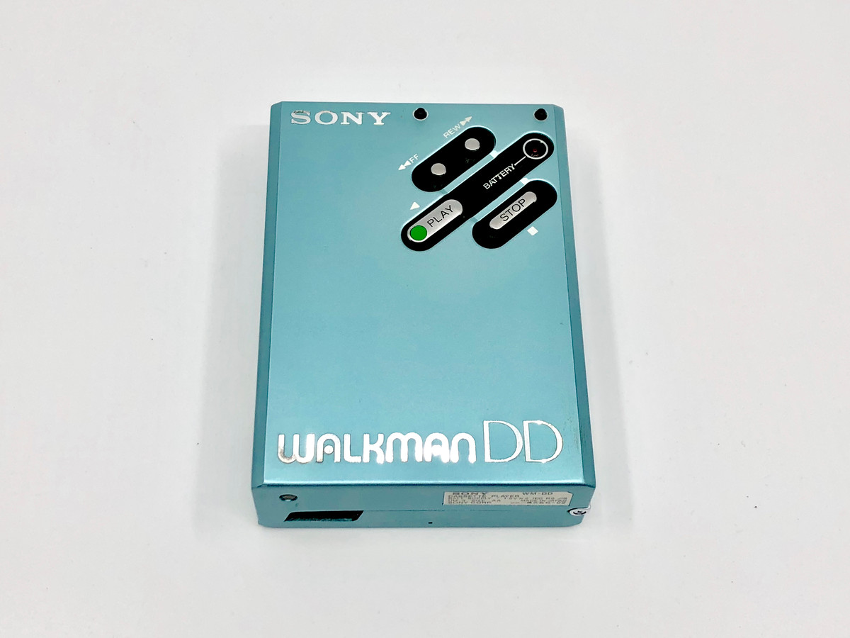 Sony Walkman WM-DD Blue Portable Cassette Player | Just-Cassette