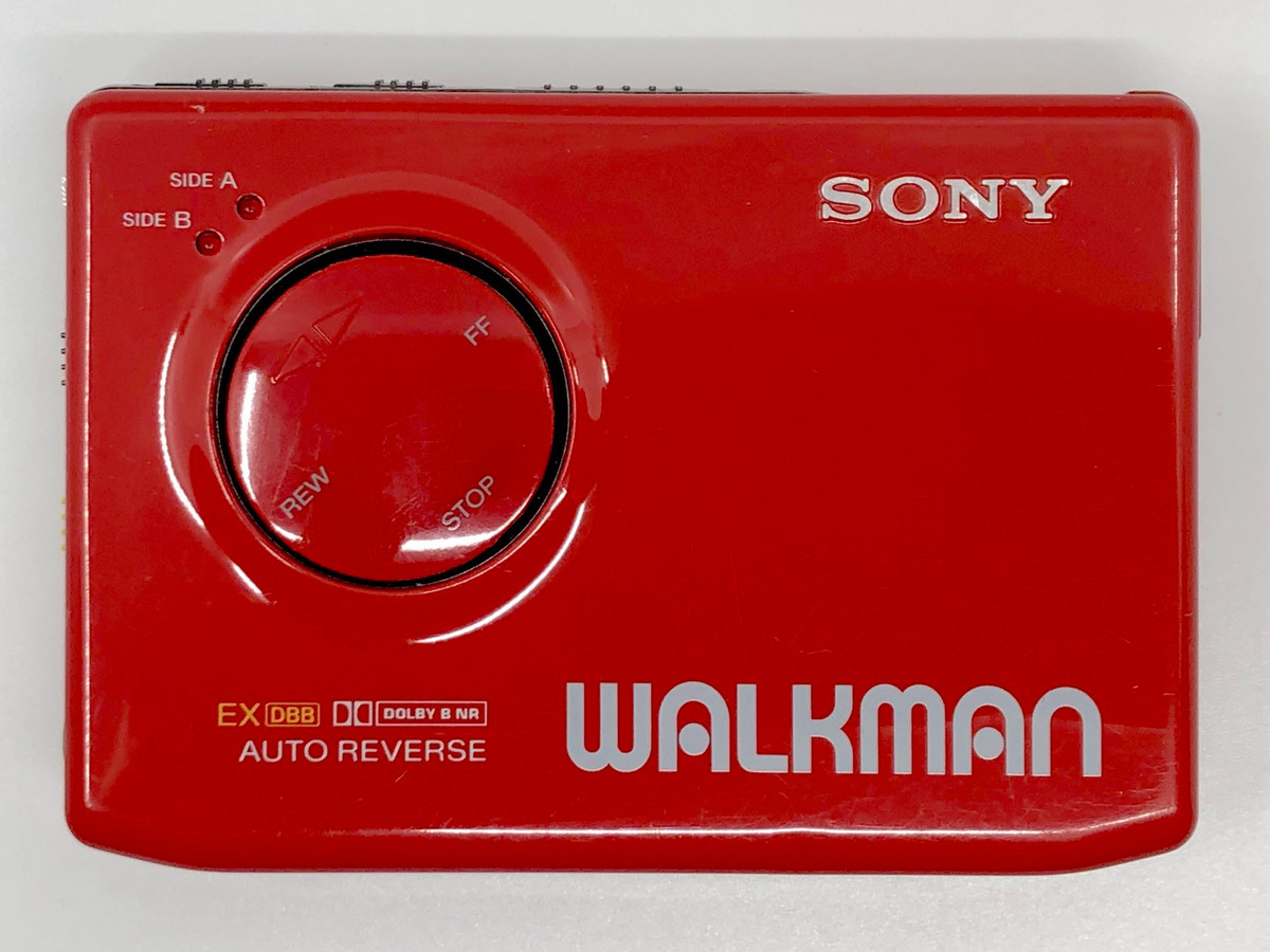Sony WM-600 Red Walkman | Just-Cassette
