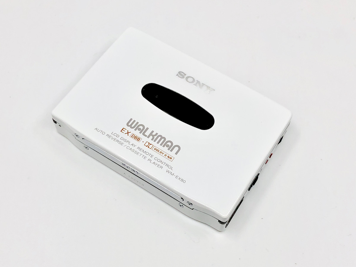 Sony Walkman WM-EX80 White Portable Cassette Player | Just-Cassette