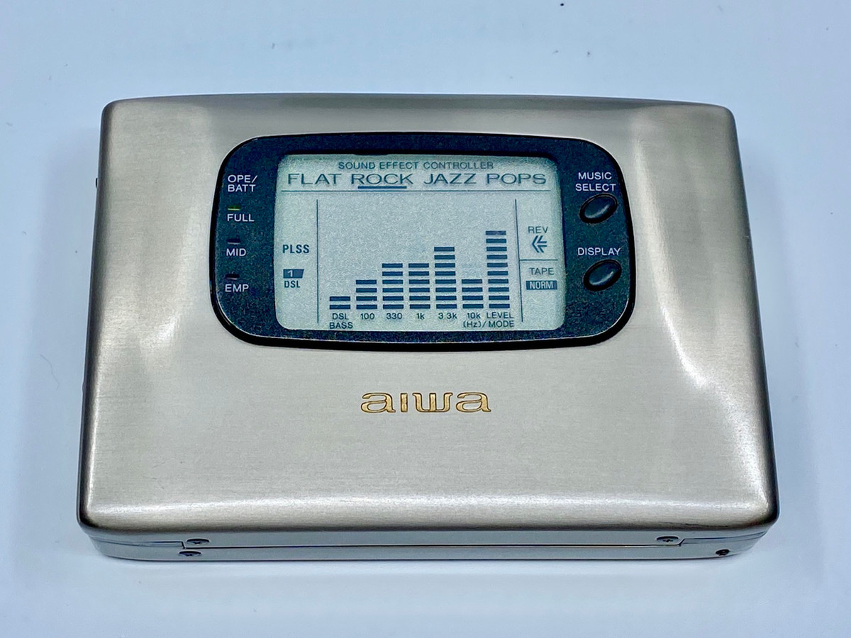 Aiwa HS-PX1000 Graphic Equalizer Video Demo | Just-Cassette