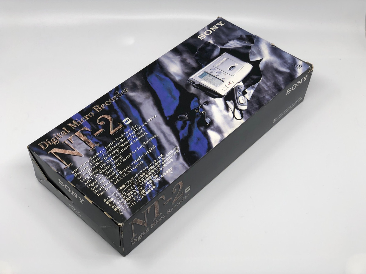 Sony NT Station NTU-S1 and NT-2 Digital Micro Recorder | Just-Cassette