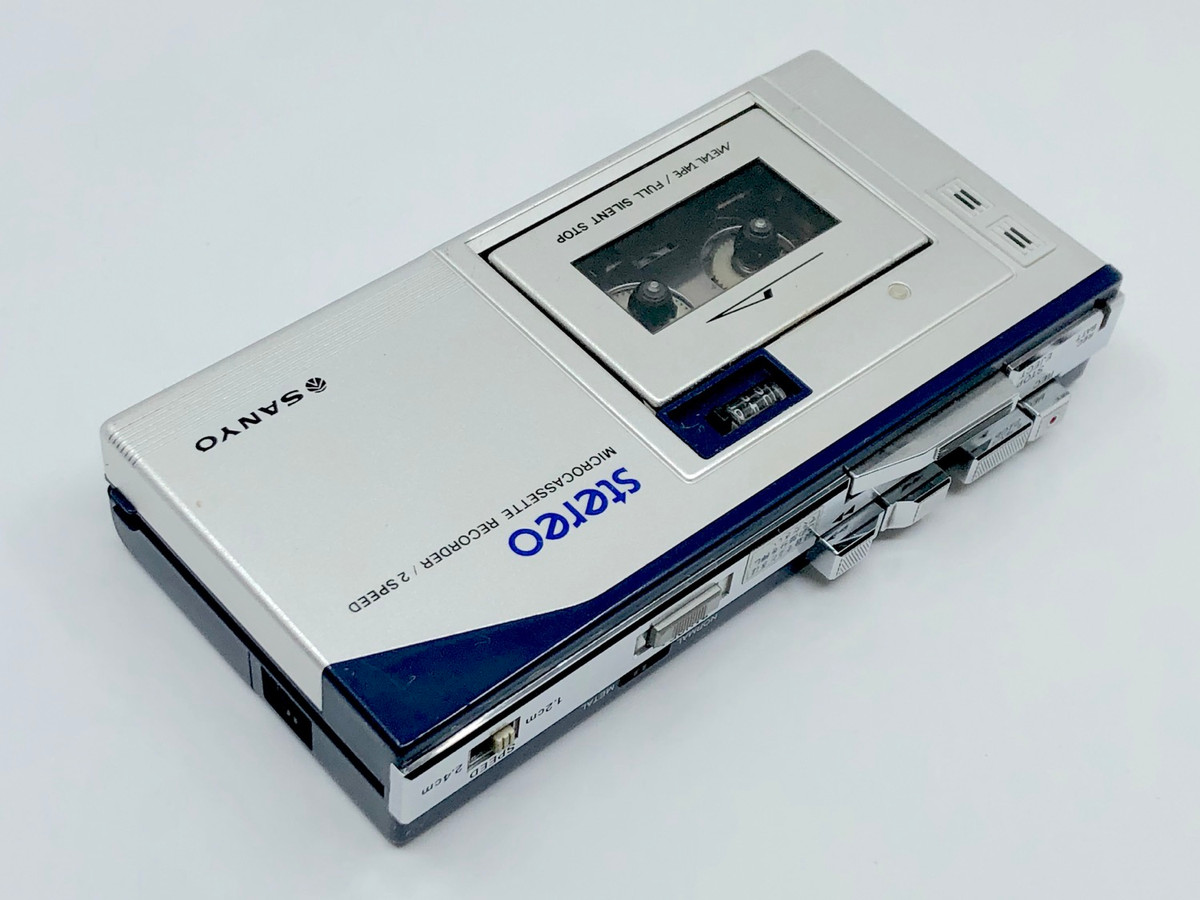 Sanyo MR-88 Microcassette Boombox | Just-Cassette