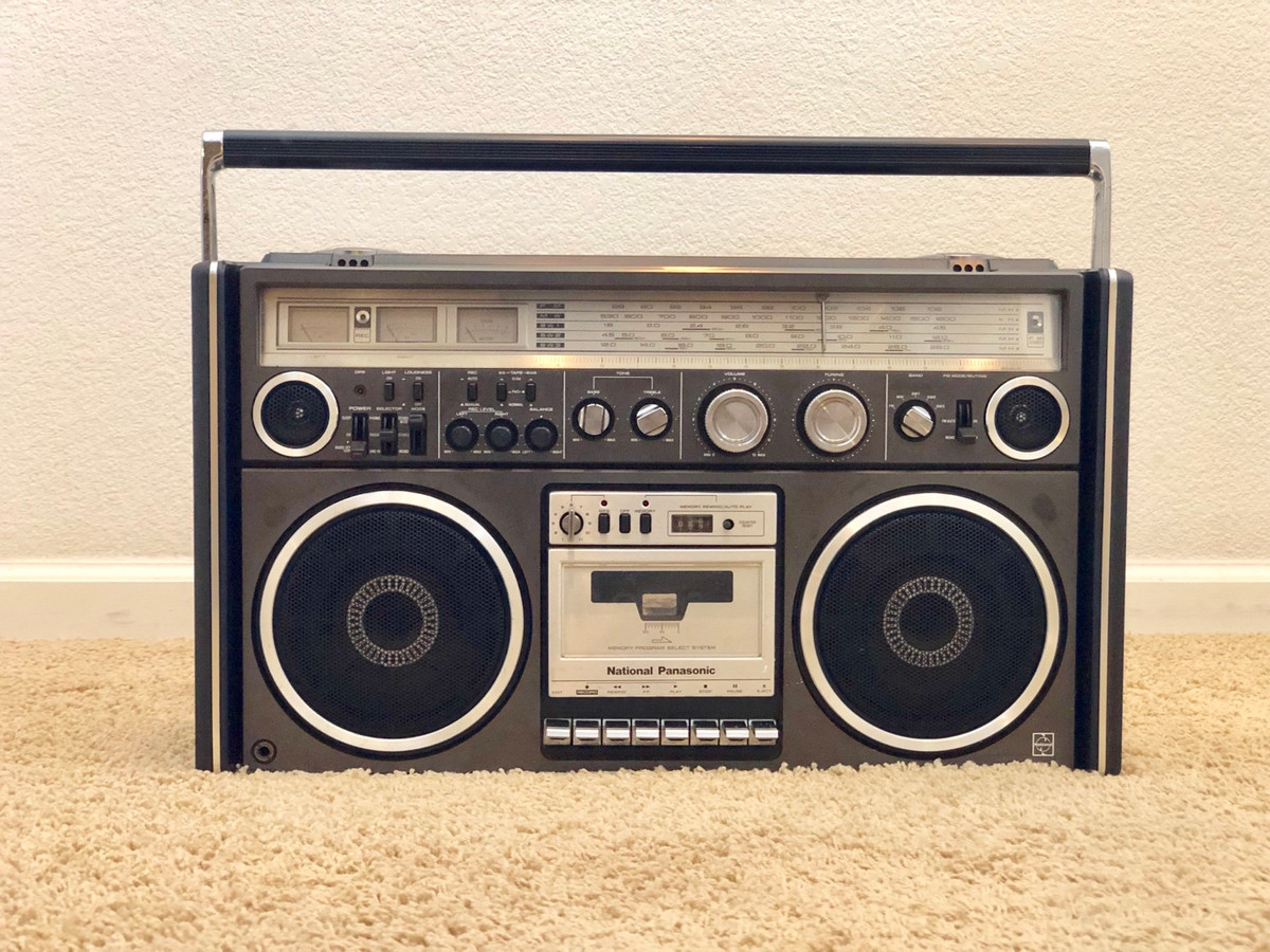 National Panasonic RX-7700 Radio Cassette Recorder | Just-Cassette