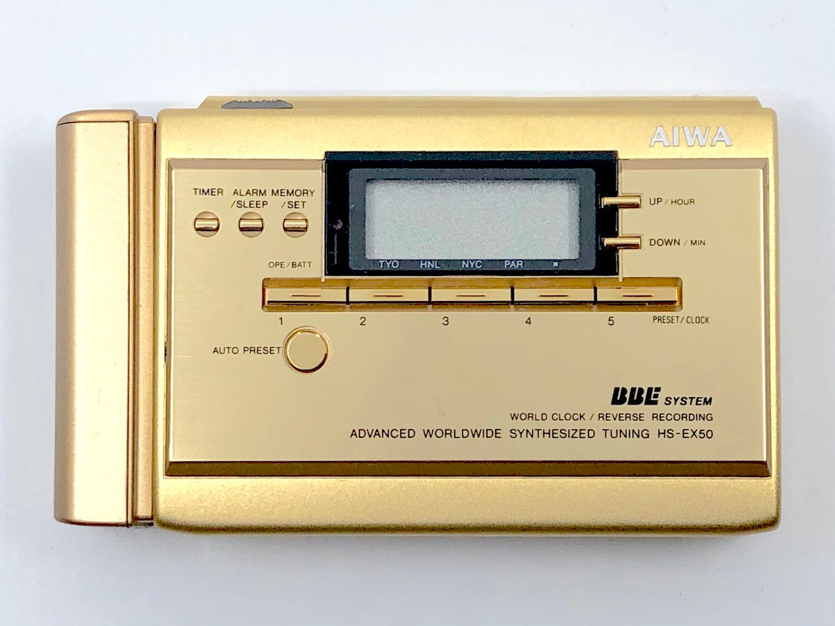 AIWA HS-EX50 10th Anniversary Japan Only Special Edition | Just