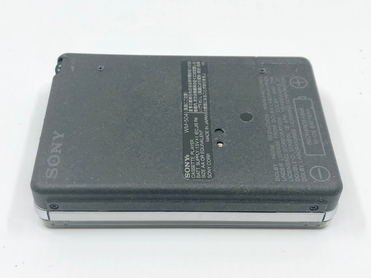 Sony Walkman WM-504 Portable Cassette Player | Just-Cassette