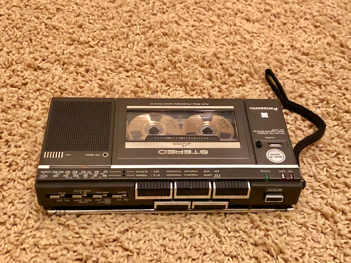 ナショナルRX-2700 Panasonic RX-2700 Portable Cassette Player Recorder | Just-Cassette