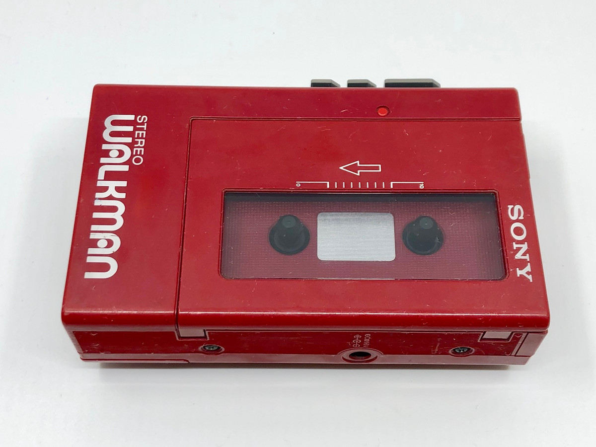 Sony Walkman WM-4 Red Portable Cassette Player | Just-Cassette