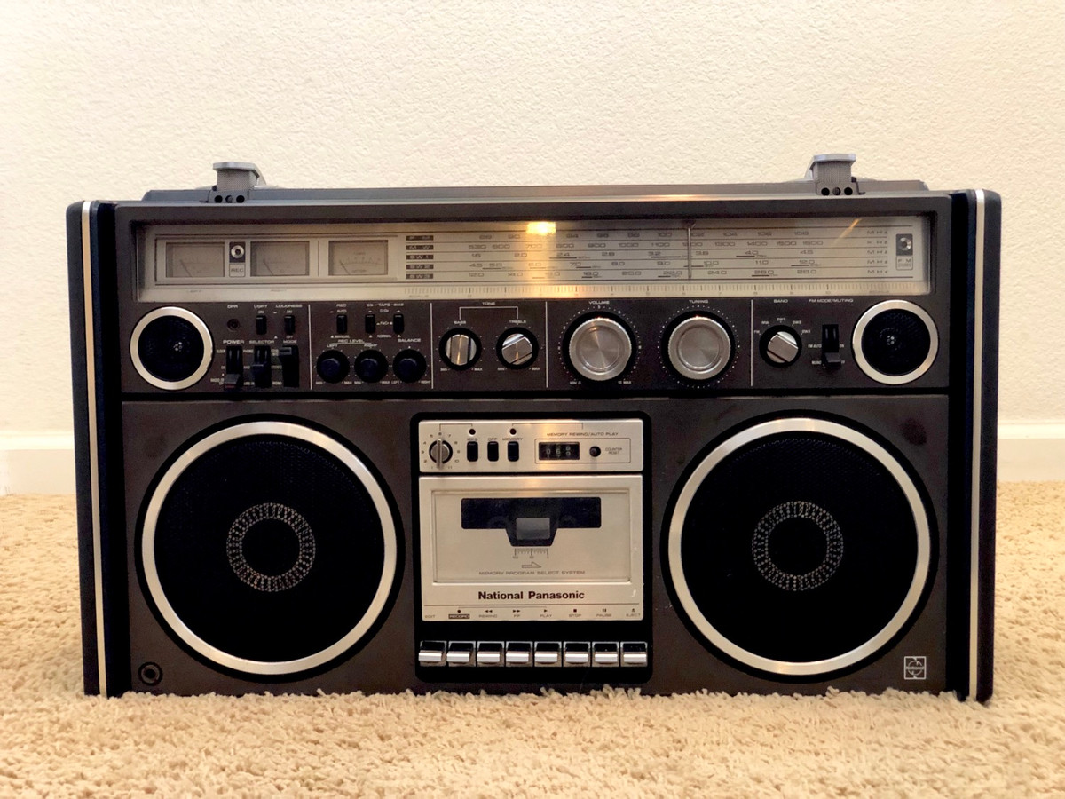 National Panasonic RX-7700 Radio Cassette Recorder | Just-Cassette
