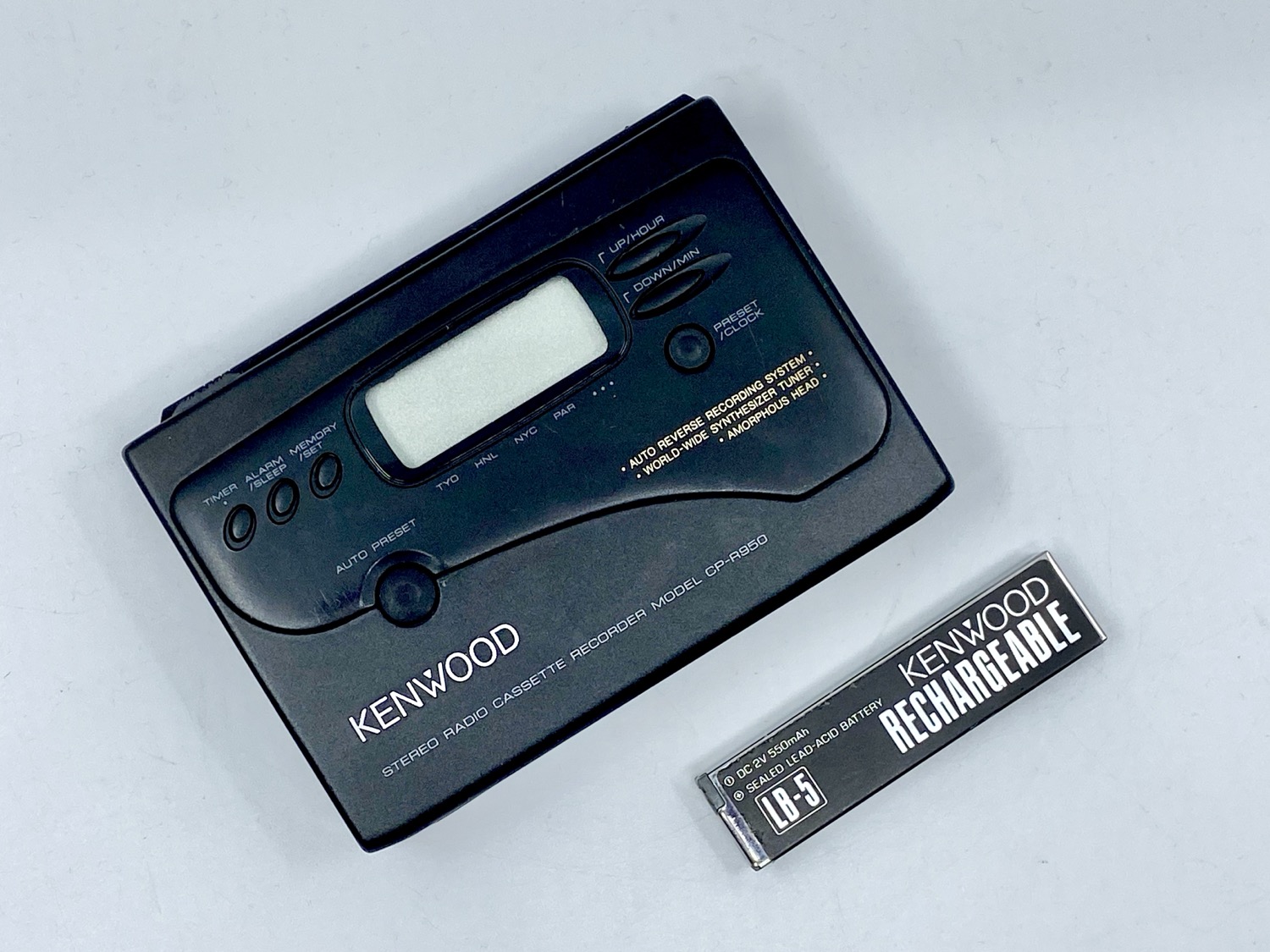 Kenwood CPR-950 Portable Cassette Recorder | Just-Cassette