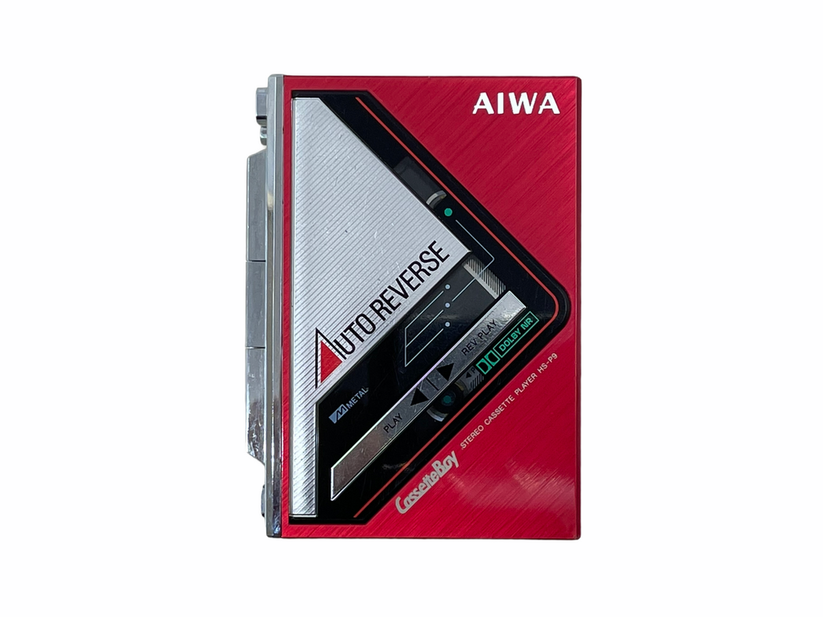 Aiwa HS-P9 CassetteBoy Portable Cassette Player Red | Just-Cassette