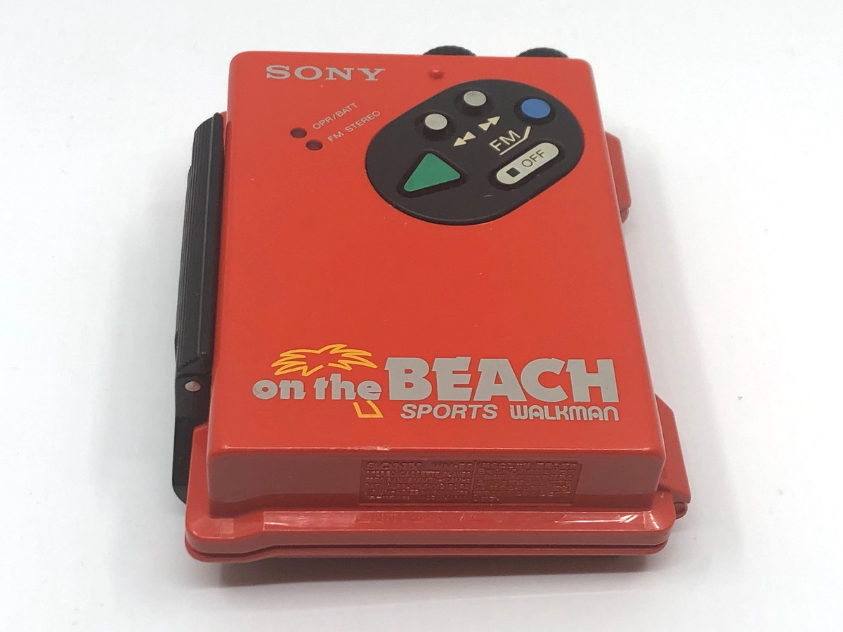 Sony Walkman WM-F5 Red On the Beach Edition | Just-Cassette