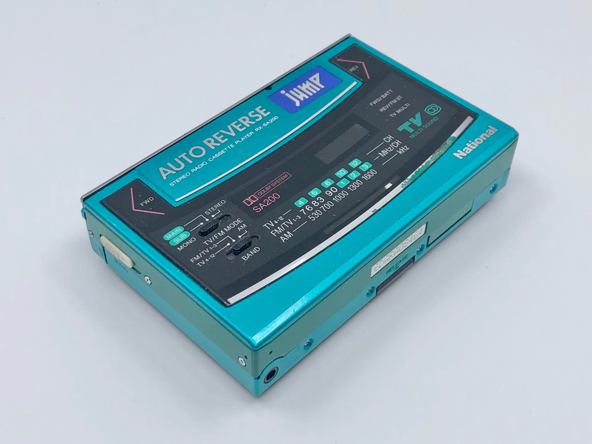 National RX-SA200 Portable Cassette Player | Just-Cassette