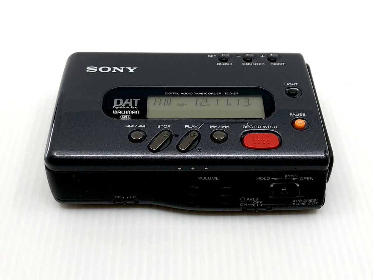 その他 SONY TCD D7 SONY TCD-D7 DAT WALKMAN Portable Player Junk | eBay