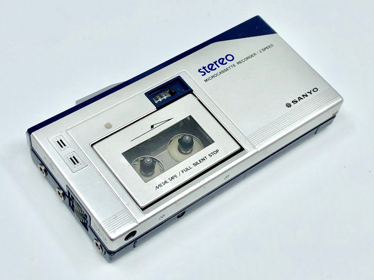 Sanyo MR-88 Microcassette Boombox | Just-Cassette