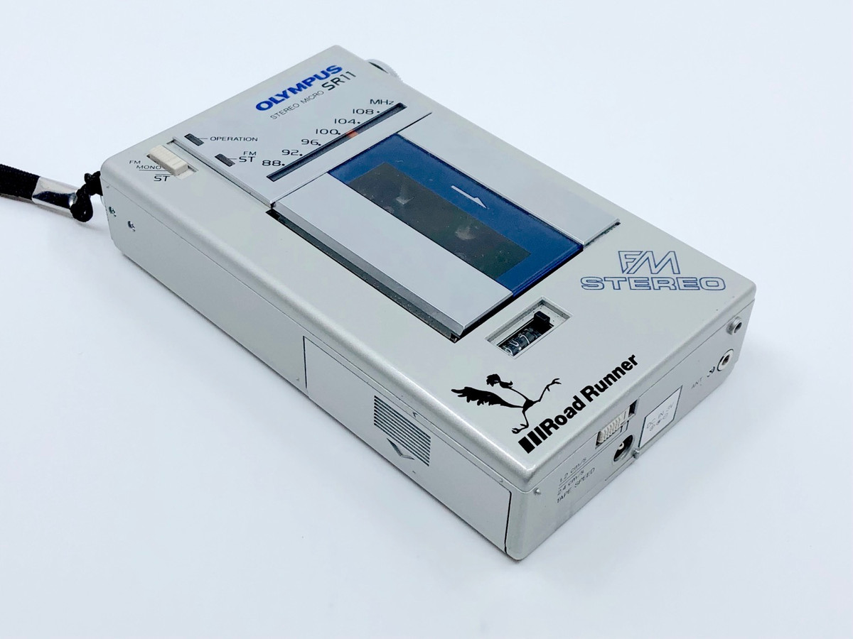 Olympus SR11 Stereo Microcassette Recorder with Radio | Just-Cassette