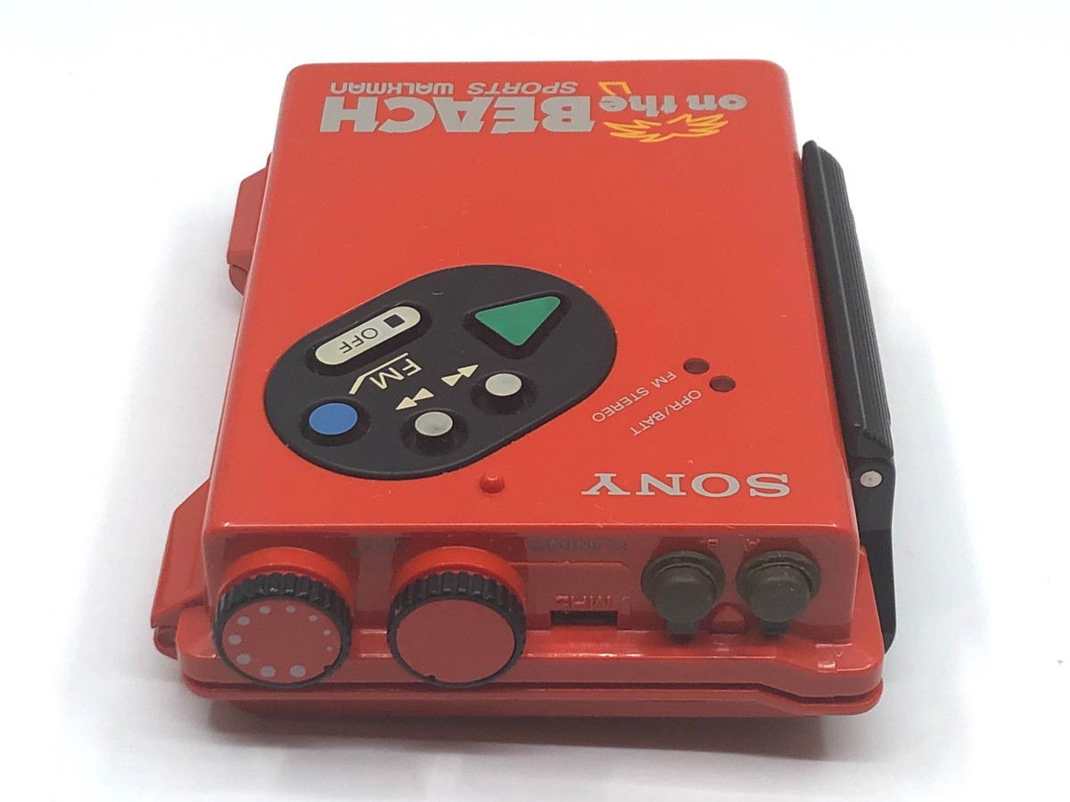 Sony Walkman WM-F5 Red On the Beach Edition | Just-Cassette