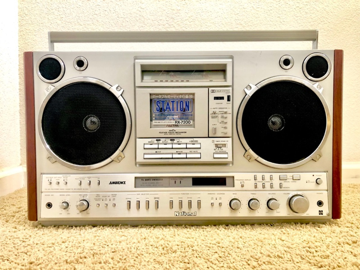 ラジオ・コンポ National RX-7200 National RX-7200 boombox | Just-Cassette