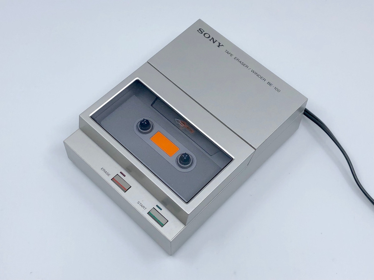 Sony BE-100 Winder Eraser | Just-Cassette