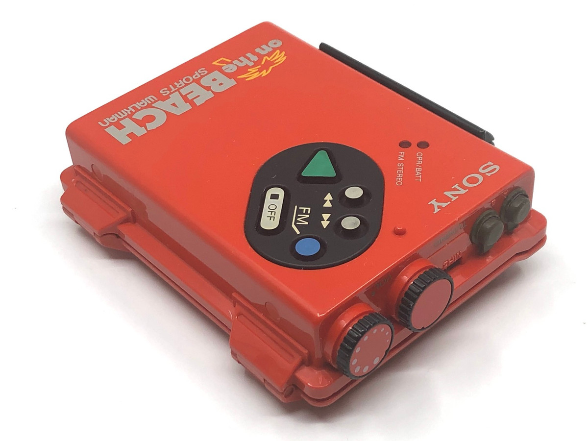 Sony Walkman WM-F5 Red On the Beach Edition | Just-Cassette