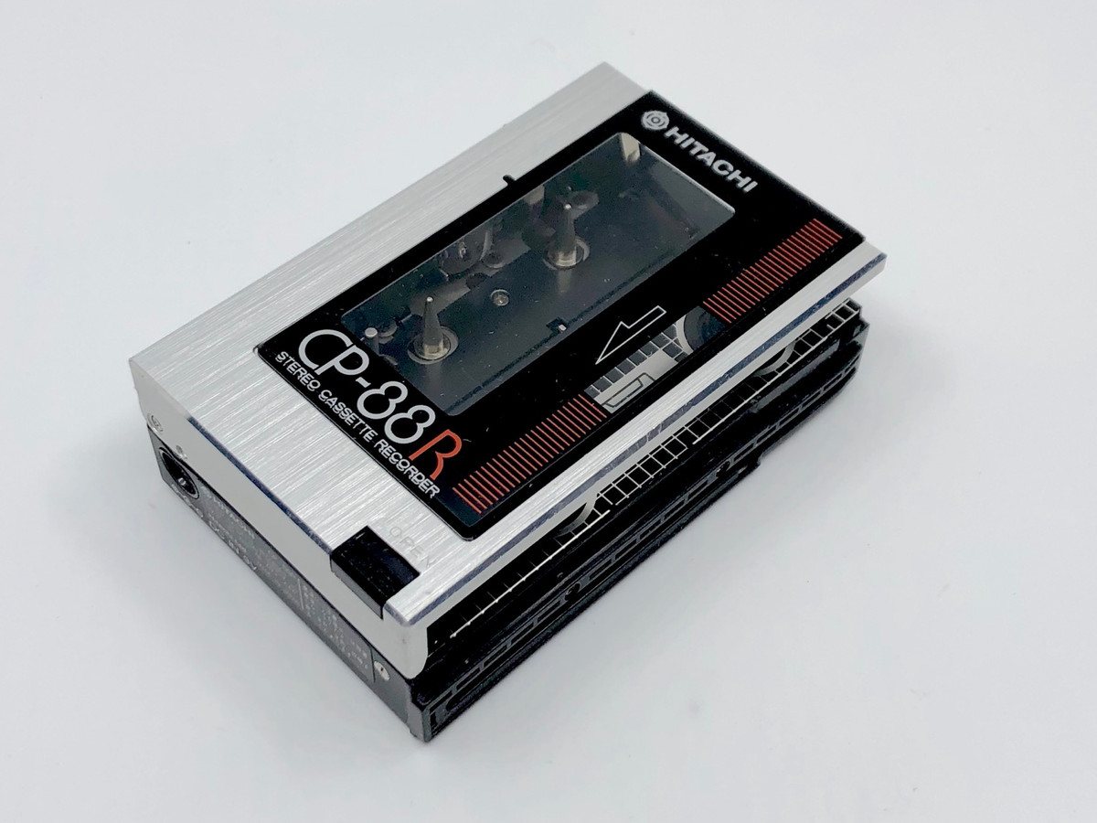 Hitachi CP-88R - The World's Smallest Portable Cassette Recorder