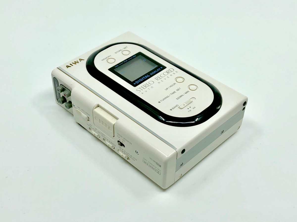 Aiwa HS-J150 Portable Cassette Recorder White | Just-Cassette
