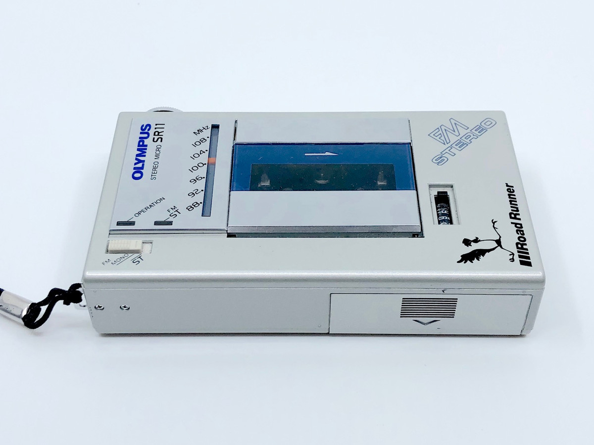 Olympus SR11 Stereo Microcassette Recorder with Radio | Just-Cassette