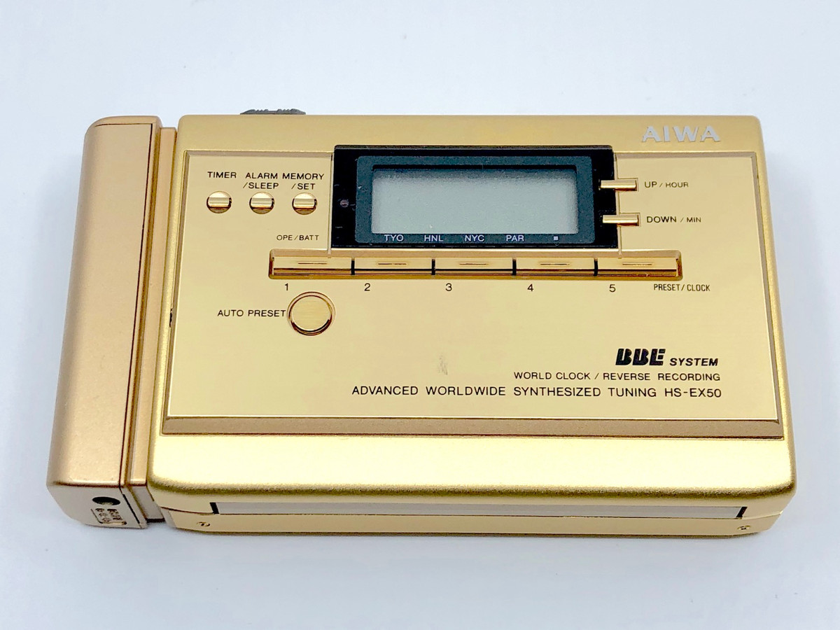 AIWA HS-EX50 10th Anniversary Japan Only Special Edition | Just
