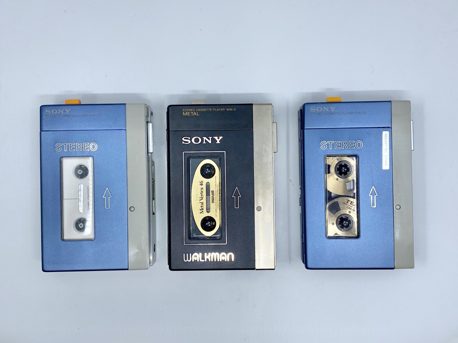 SONY WALKMAN TPS-L2 WM-3 ウォークマン Sony Walkman TPS-L2 and WM3 | Just-Cassette