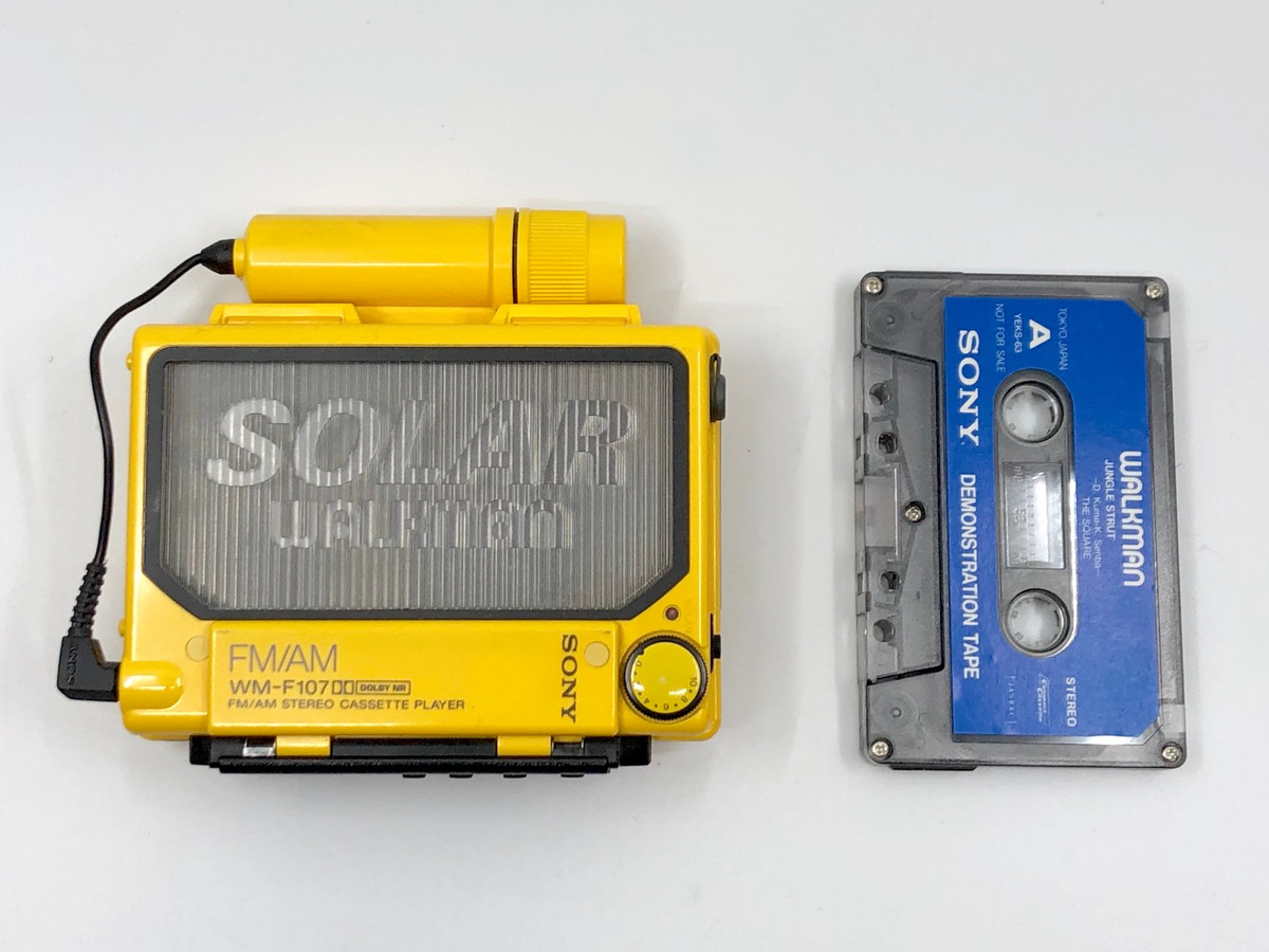 Sony SOLAR Sports Walkman WM-F107 Portable Cassette Player | Just