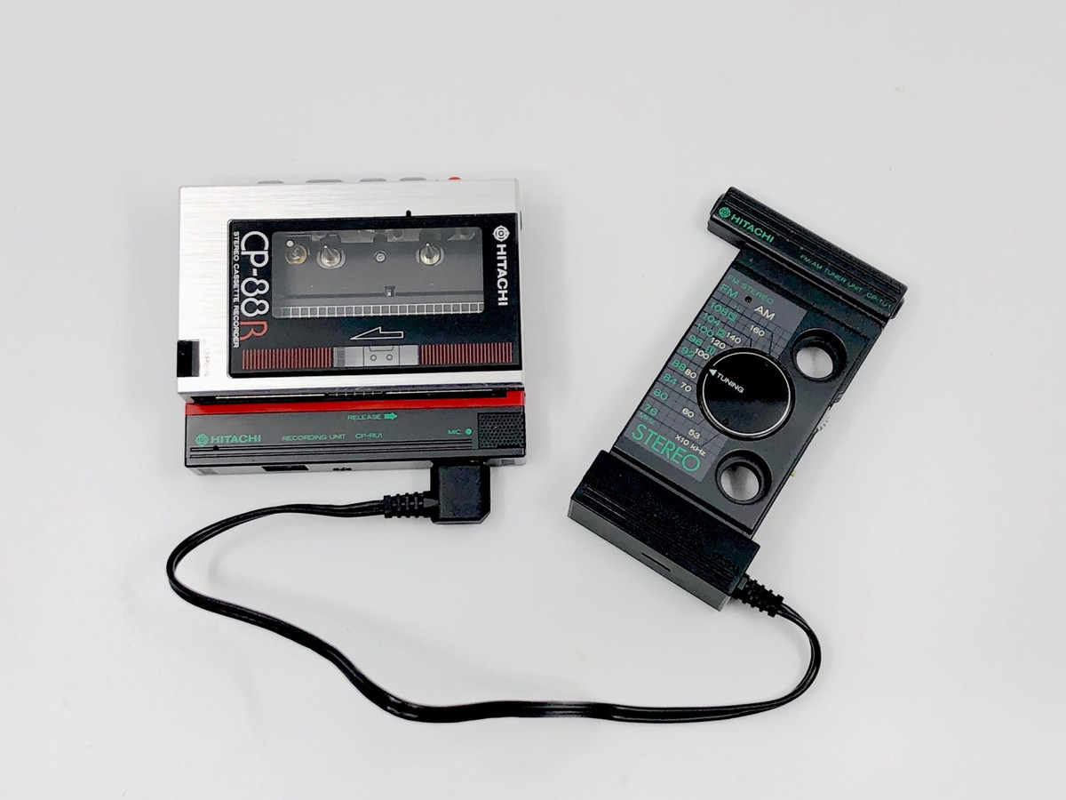 Hitachi CP-88R - The World's Smallest Portable Cassette Recorder