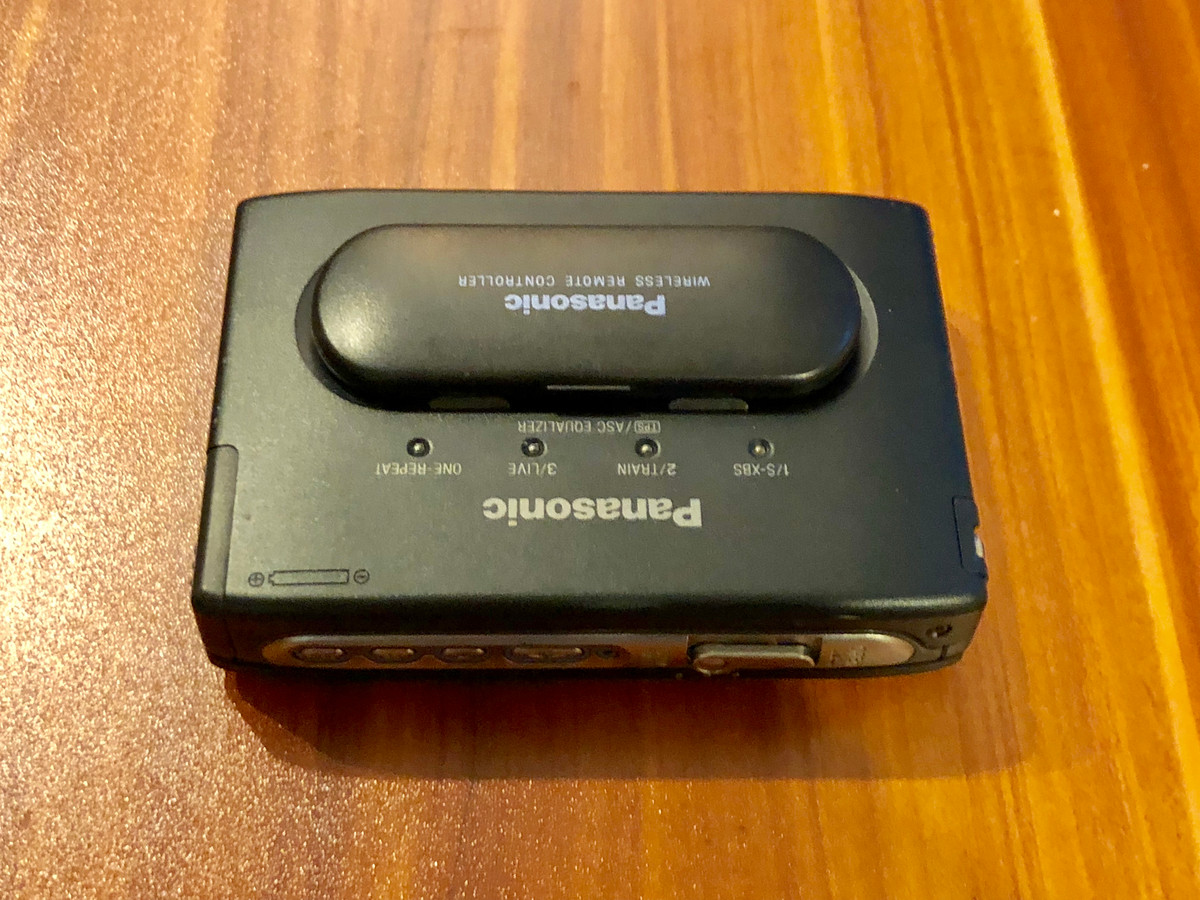 Panasonic RQ-SX7 Portable Cassette Player with Wireless Remote