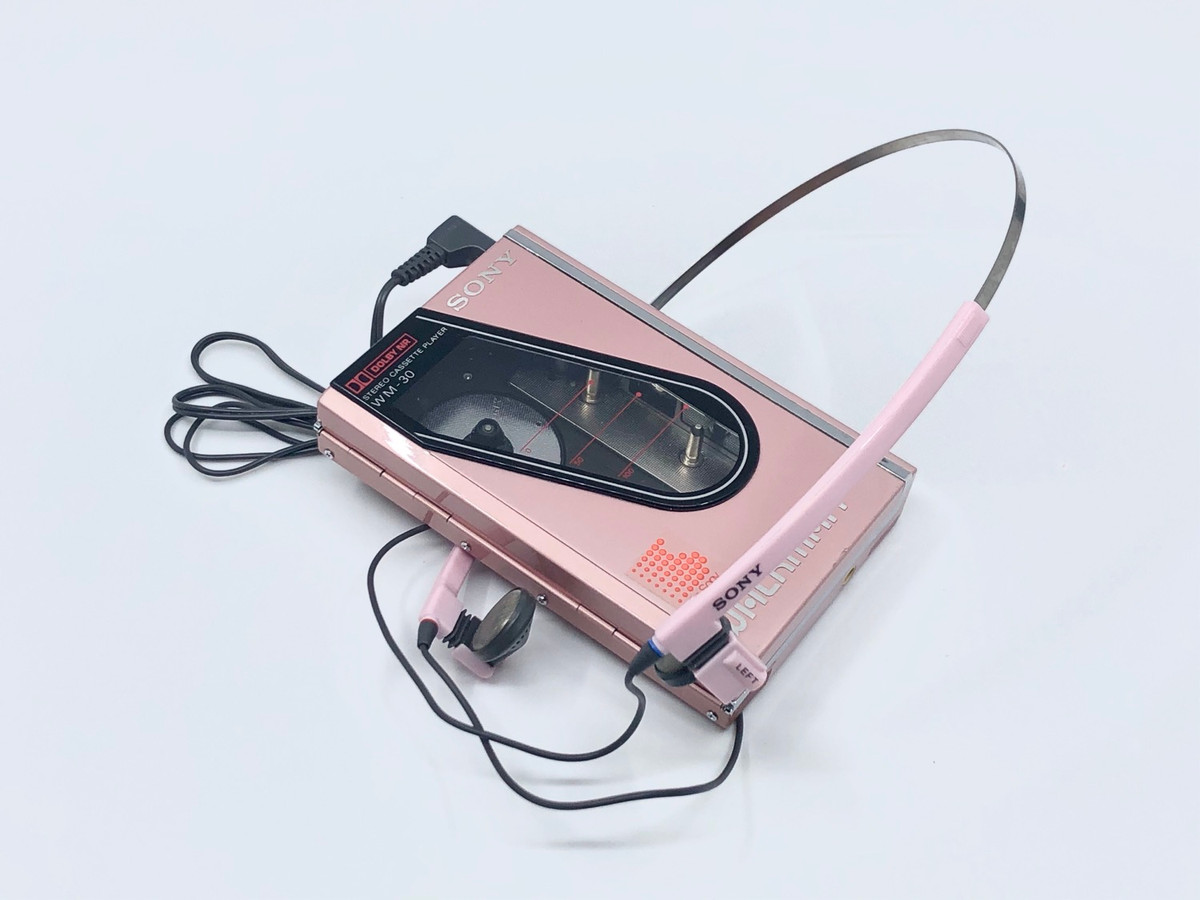 Sony Walkman WM-30 Pink Portable Cassette Player | Just-Cassette