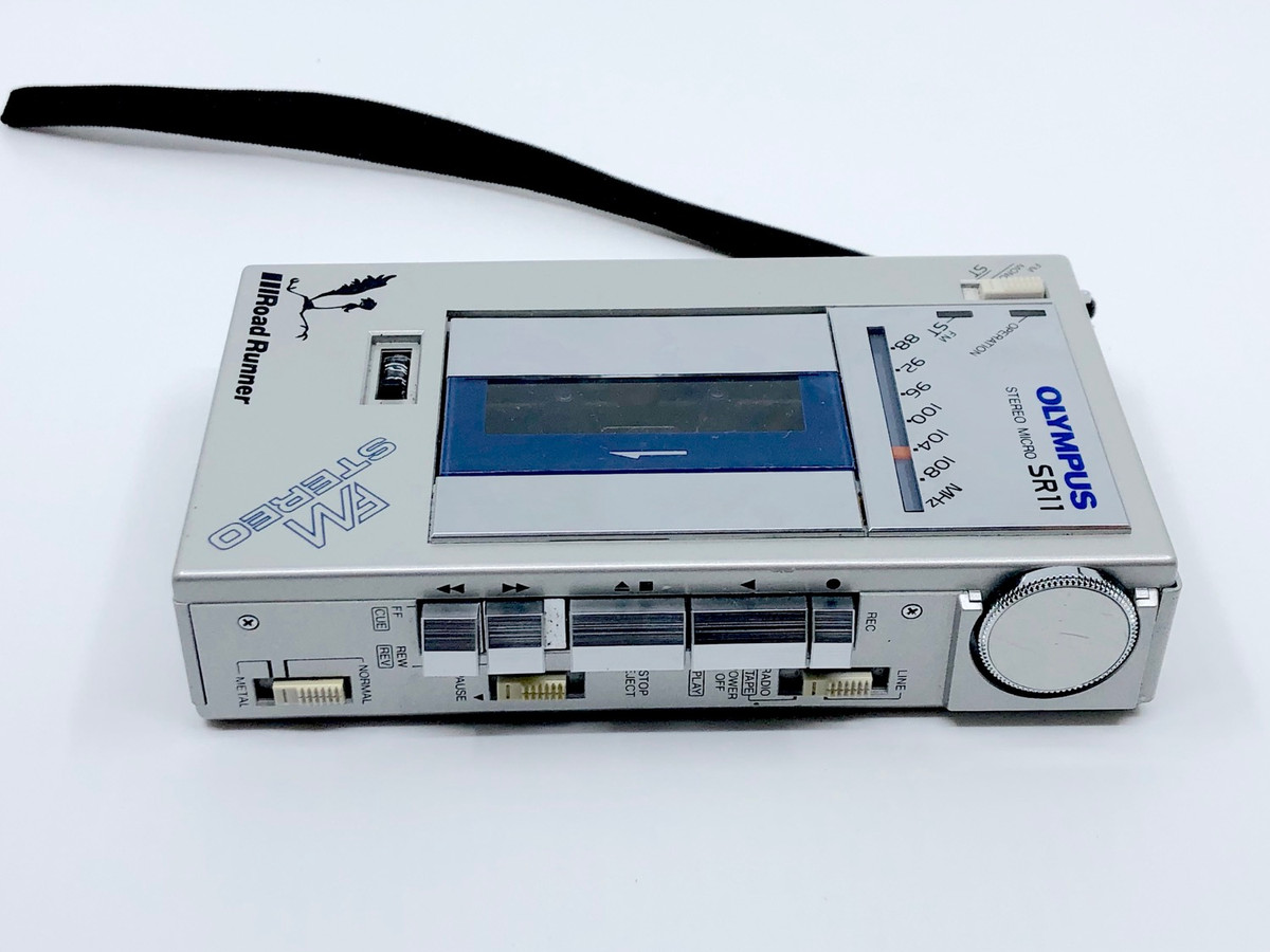 Olympus SR11 Stereo Microcassette Recorder with Radio | Just-Cassette