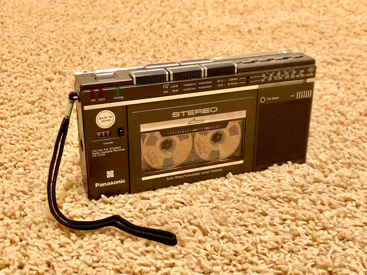 Panasonic RX-2700 Portable Cassette Player Recorder | Just-Cassette