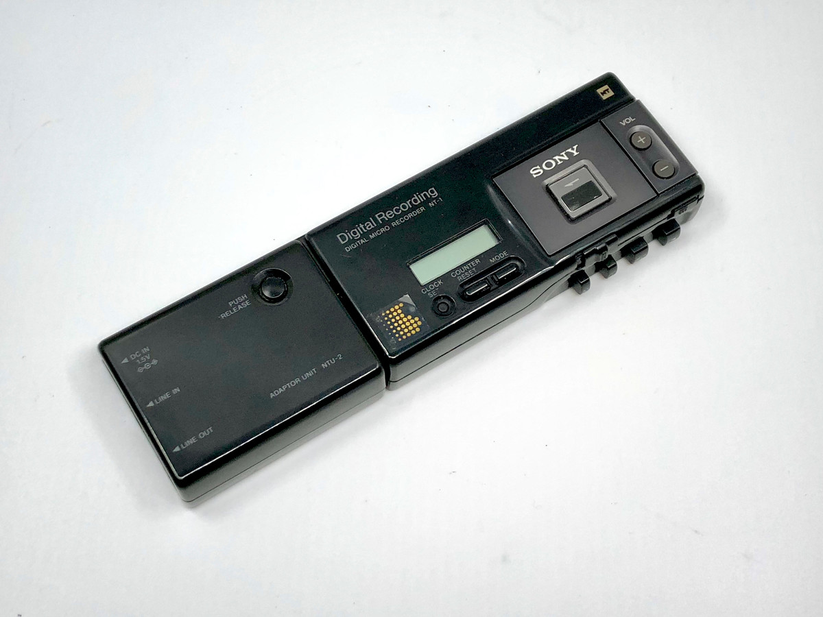 Sony NT-1, NT-2, NTC cassette, Scoopman | Just-Cassette