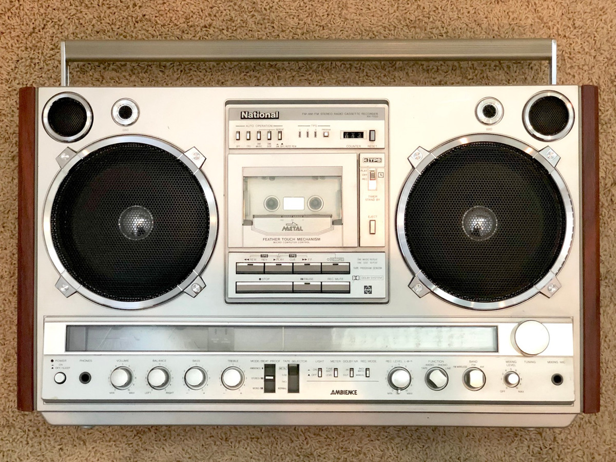 Panasonic National RX-7000 Boombox | Just-Cassette