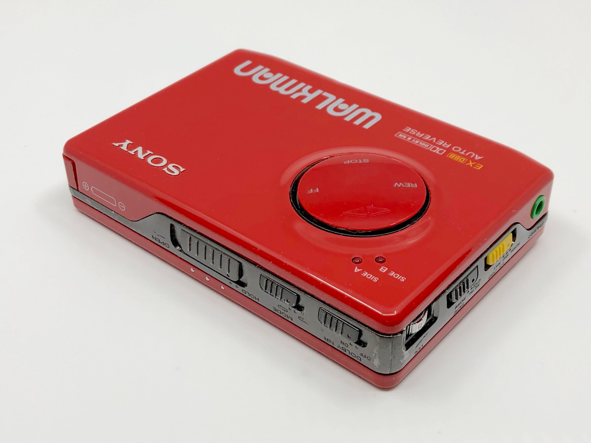 Sony WM-600 Red Walkman | Just-Cassette