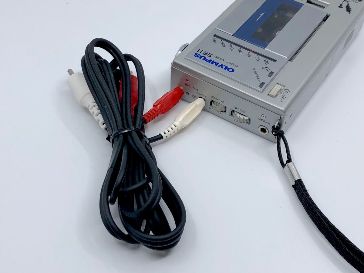 Olympus SR11 Stereo Microcassette Recorder with Radio | Just-Cassette