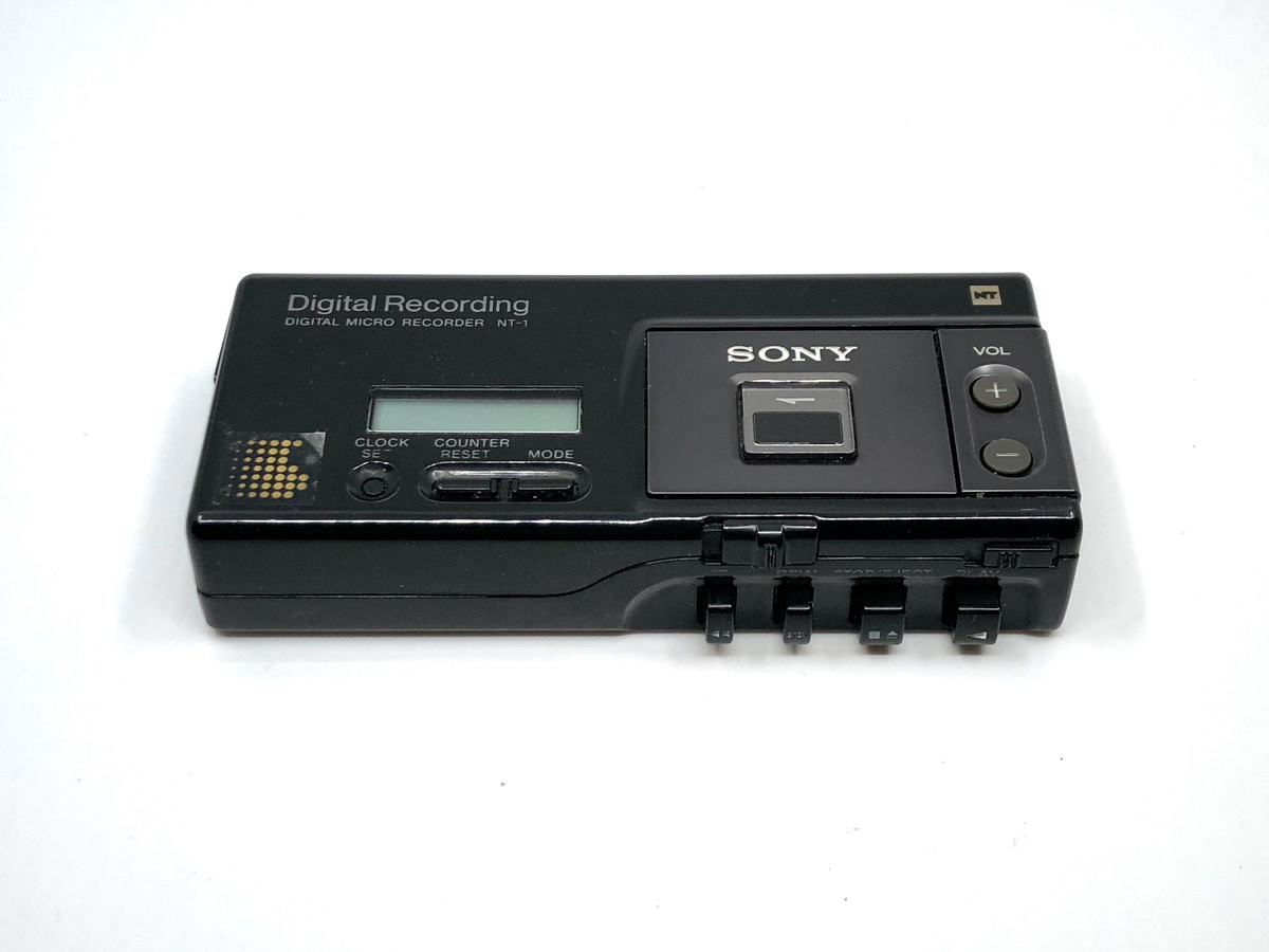 Sony NT-1, NT-2, NTC cassette, Scoopman | Just-Cassette